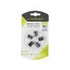 Nakrętki na wentyle, aluminiowe sześciokątne, 5 szt., gunmetal