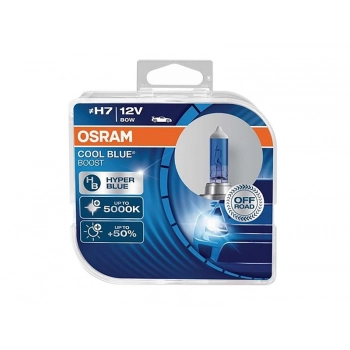Żarówki OSRAM H7 12V 80W PX26d Cool Blue Boost 5500K HyperWhite, 2 szt.