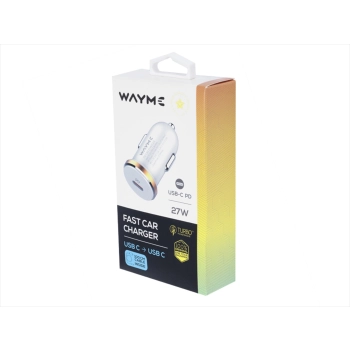 WAYME Ładowarka 12/24V, 27W USB-C PD, PPS
