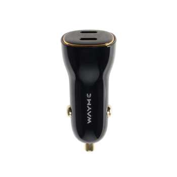 WAYME Ładowarka 12/24V, 60W 2x USB-C PD, PPS