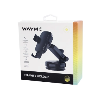 WAYME Uchwyt grawitacyjny na przyssawkę, grafitowy