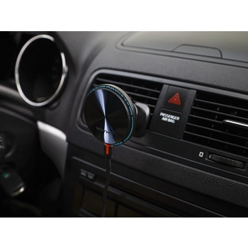 WAYME Uchwyt magnetyczny na wlot powietrza z ładowarką indukcyjną 15W + kabel USB > USB-C 100 cm