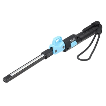 Lampa warsztatowa dwustronna, 3W 400 lm 12x SMD LED + 1.5W 200 lm 6x SMD LED + latarka 120 lm