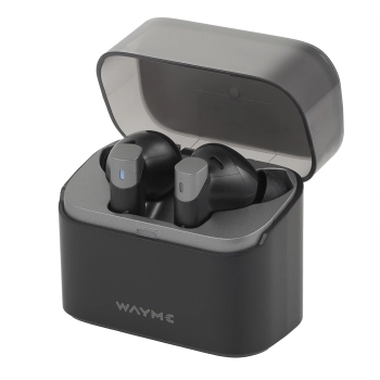 WAYME Słuchawki douszne bezprzewodowe, earbuds, ANC + ENC