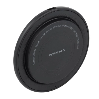 WAYME Ładowarka bezprzewodowa 15W z gniazdem USB-C + kabel zasilający