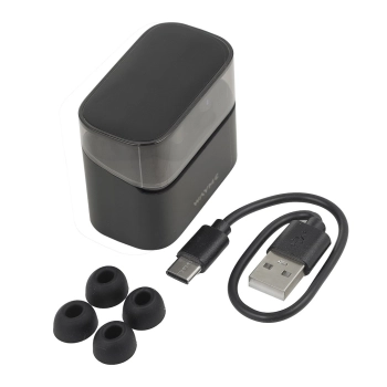 WAYME Słuchawki douszne bezprzewodowe, earbuds, ANC + ENC
