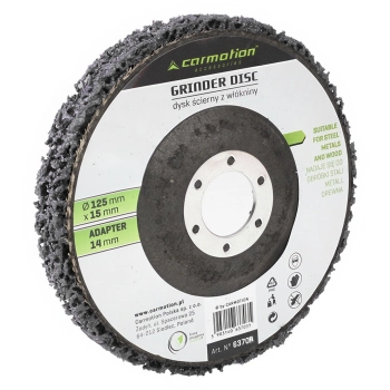 Dysk ścierny z włókniny do usuwania rdzy, FI 125 mm x 15 mm