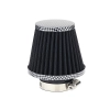 Filtr powietrza stożkowy 74x62x51 mm, czarny/carbon