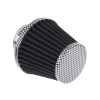 Filtr powietrza stożkowy 74x62x51 mm, czarny/carbon