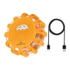 Lampa - flara ostrzegawcza 12 LED + 3 LED, akumulatorowa + kabel USB-C