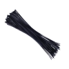 Opaski kablowe nylonowe 300x3,6 mm, czarne, 100 szt.