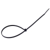 Opaski kablowe nylonowe 300x3,6 mm, czarne, 100 szt.