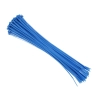 Opaski kablowe nylonowe 300x3,6 mm, niebieskie, 100 szt.