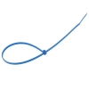 Opaski kablowe nylonowe 300x3,6 mm, niebieskie, 100 szt.
