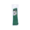 Opaski kablowe nylonowe 300x3,6 mm, zielone, 100 szt.