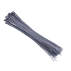 Opaski kablowe nylonowe 300x3,6 mm, srebrne, 100 szt.