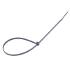 Opaski kablowe nylonowe 300x3,6 mm, srebrne, 100 szt.