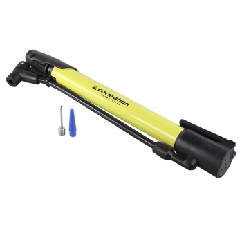 Mini pompka ręczna 310 mm z wężykiem i uchwytem rowerowym, max 8 BAR / 120 PSI