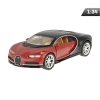 Model 1:34 Bugatti Chiron, czerwono-czarny