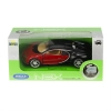 Model 1:34 Bugatti Chiron, czerwono-czarny
