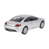 Model 1:34, Peugeot Coupe 407, srebrny