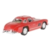 Model 1:36, 1954 Mercedes-Benz 300SL, czerwony