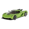 Model 1:36, Koenigsegg Jesko Absolut, zielono-czarny