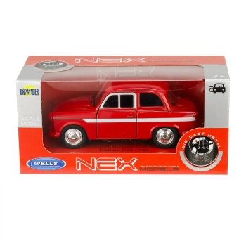 Model 1:34, Trabant P50/P60, czerwony