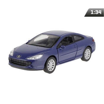 Model 1:34, Peugeot Coupe 407, niebieski