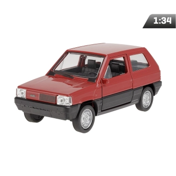 Model 1:34. FIAT Panda, czerwony