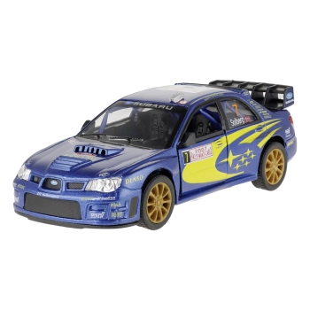 Model 1:36, 2007 Subaru Impreza WRC, niebieski