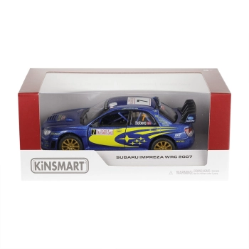 Model 1:36, 2007 Subaru Impreza WRC, niebieski
