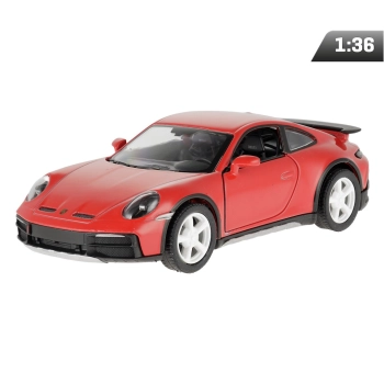 Model 1:36, Porsche 911 Rallye, czerwony