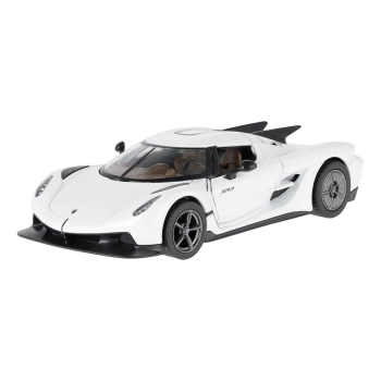 Model 1:36, Koenigsegg Jesko Absolut, biały