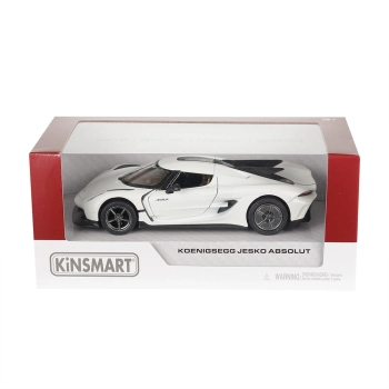 Model 1:36, Koenigsegg Jesko Absolut, biały
