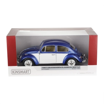 Model 1:24, 1967 VW Classical Beetle, niebieski