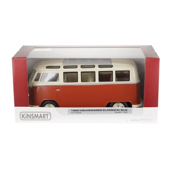 Model 1:24, 1962 VW Classical Bus, czerwono kremowy