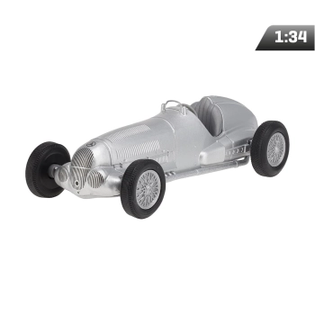 Model 1:34, Mercedes-Benz W125 1937, srebrny