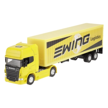 Model 1:64, SCANIA V8 R730 Ewing Logistic, żółty