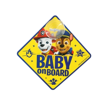 Tabliczka Baby On Board, Psi Patrol Boys