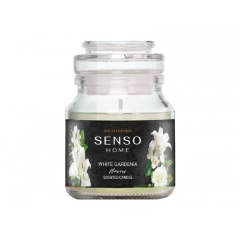 Zapach SENSO Home Scented Candle, świeca zapachowa 130 g, White Gardenia