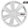 Kołpaki GTX carbon white 15", 4 szt.