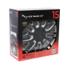 Kołpaki Dakar black / silver 15