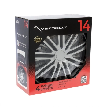 Kołpaki RAZE silver / black 14