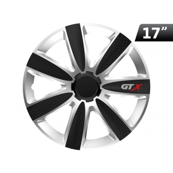 Kołpak GTX carbon black / silver 17``, 1 szt.
