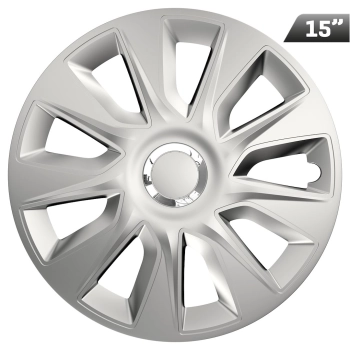 Kołpaki Stratos RC silver 15", 4 szt.