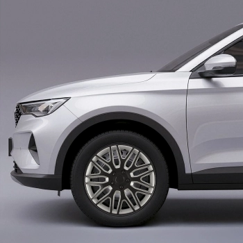 Kołpaki Dakar black / silver 14