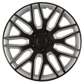 Kołpaki Dakar black / silver 15